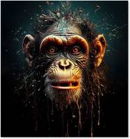 Warren Reed Monkey Face Kitchen Splash Guard