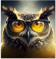Warren Reed Owl With Kitchen Splash Guard 60cm
