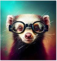 Warren Reed Ferret With Kitchen Splash Guard