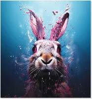 Warren Reed Rabbit Face Kitchen Splash Guard
