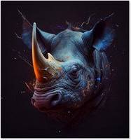 Warren Reed Rhino Face Kitchen Splash Guard