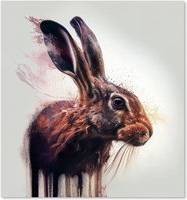 Warren Reed Hare Face Kitchen Splash Guard