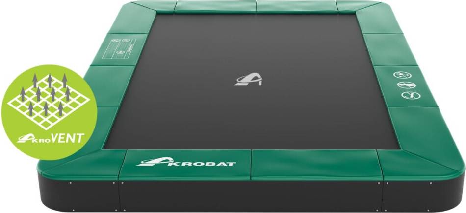 Akrobat 14ft x 10ft Primus Flat Rectangular Trampoline