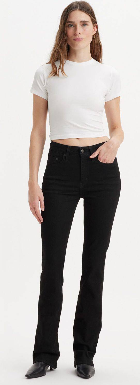 Levi's High Rise Bootcut Midnight Jeans - Blå
