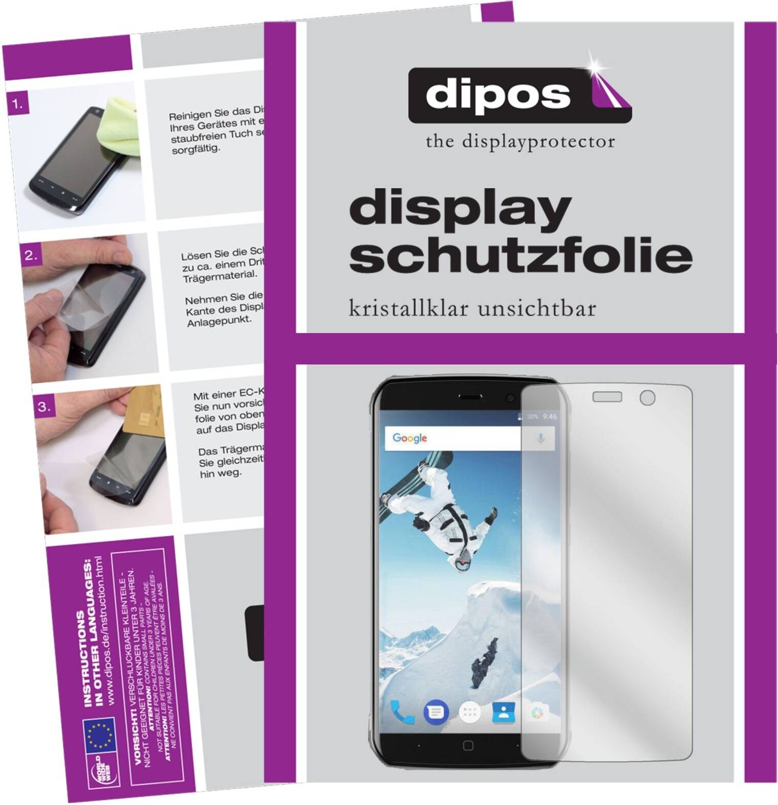 Dipos 6x Screen Protector for Vernee Active Protection