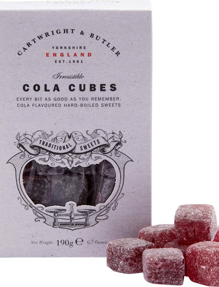 Cola Cubes Sweets In Carton