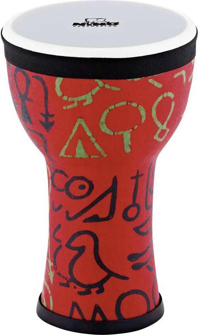 Nino 6 Inch Mini Djembe Pharaohs Script