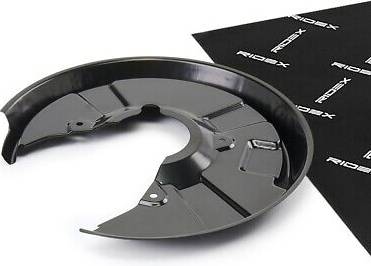 Ridex Brake Disc Back Plate Rear Axle Left