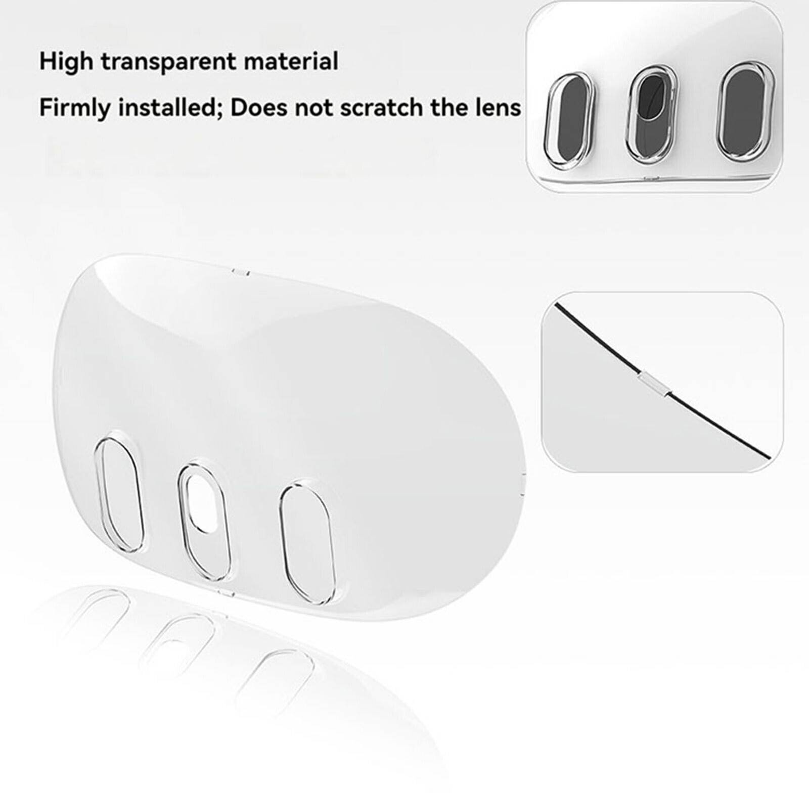 Pc vr headset Transparent Anti-Scratch PC Front Shell Cover Quest 3