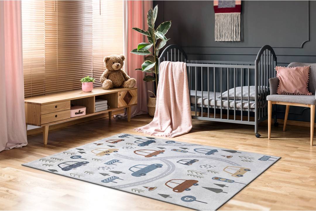 Isabelle & Max Islais No Pattern Machine Woven Area Rug