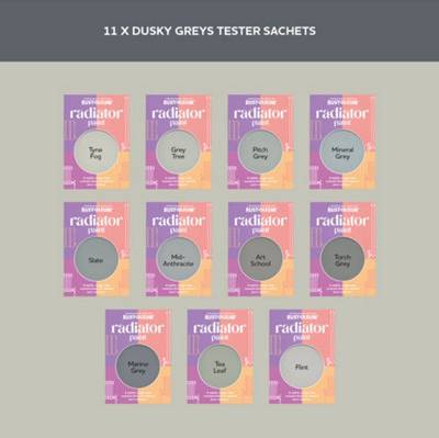 Rust-Oleum Radiator Samples Dusky Tester Radiator Paint, Wood Paint