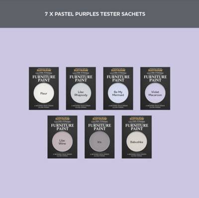 Rust-Oleum Paint Samples Pastel Tester Box