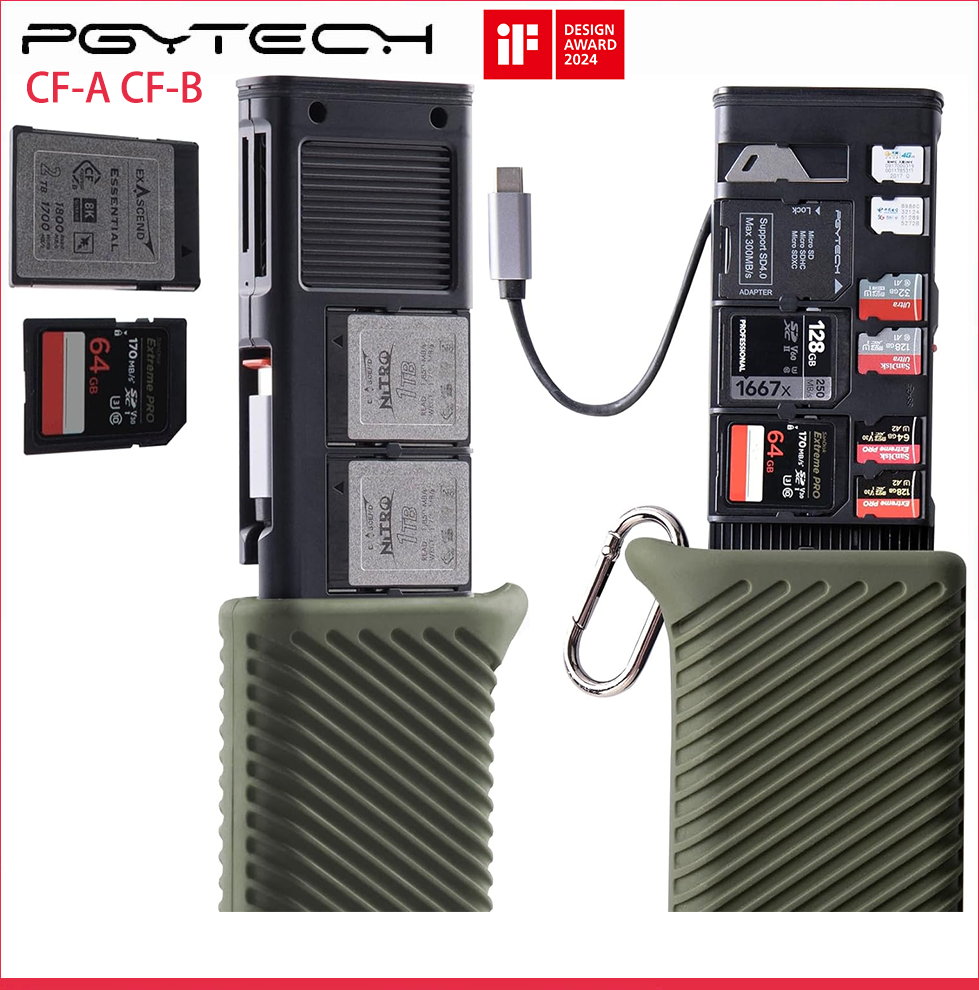 Pgytech CreateMate Card Reader Case Type A SD