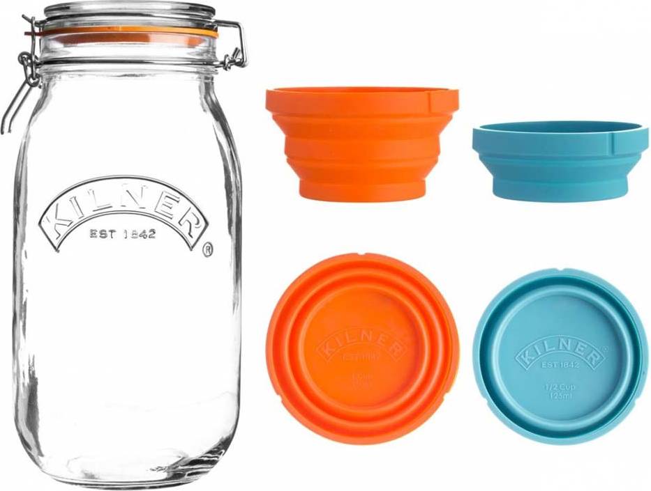 Kilner Measure & Store 3L Kitchen Container 3pcs