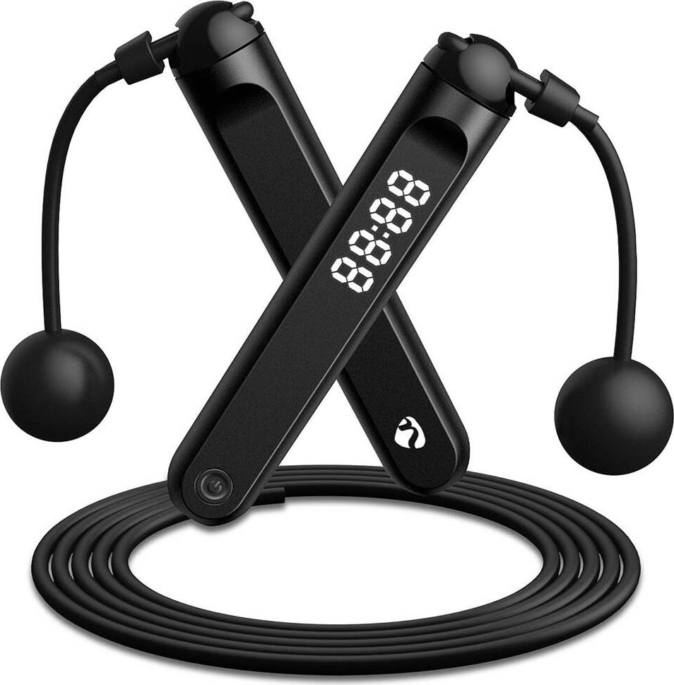 Nedis SmartLife Jump Rope Svart