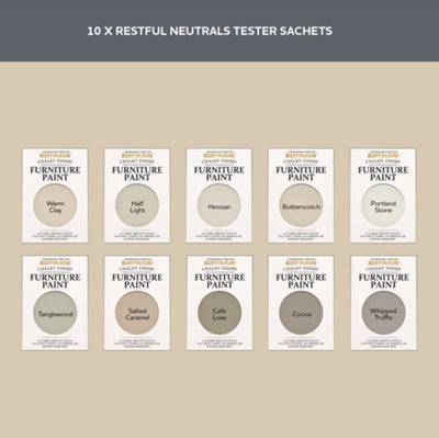 Rust-Oleum Paint Samples Restful Neutrals Tester Box