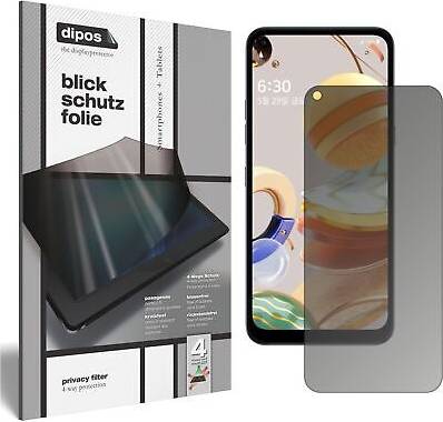 Dipos LG Q61 Privacy Filter Screen Protector