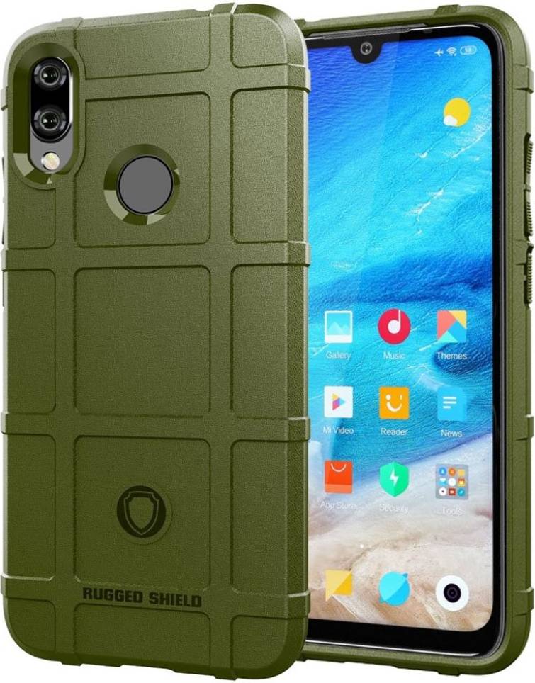 Xiaomi Rugged Shield Redmi Note 7 Redmi Note 7S Redmi Note 7 Pro skal Grön