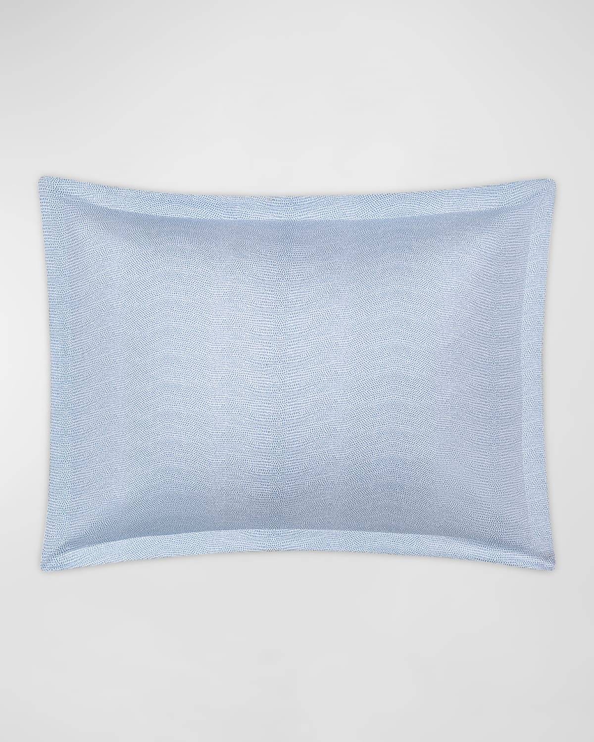 Matouk Standard Pillow Case Blue