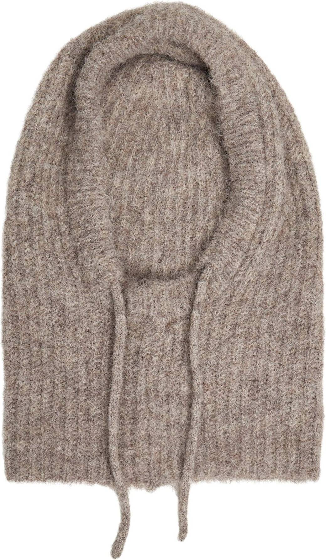 Object Knitted Balaclava - Humus