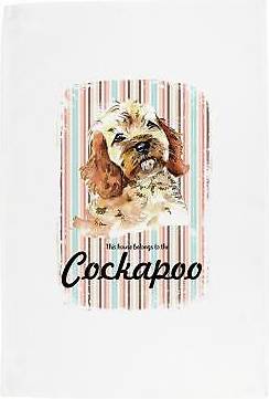 Home Cockapoo tea Kitchen Towel
