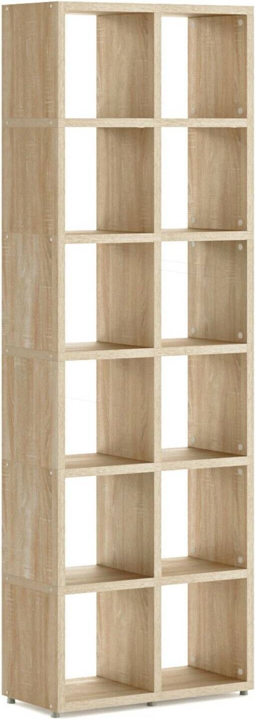 12 cube storage unit Oak 12 storage cube Shelving System