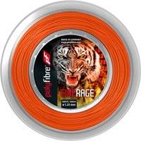 String 200 Polyfibre Fire Rage Ribbed 200 m String Reel - Orange/Red