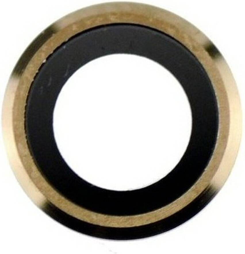 FoneFunShop Compatible With iPhone 6 6s Rear Camera Glass Lens Gold