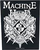 Head Machine Lion Crest Backpatch - Zwart