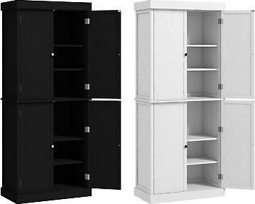 Pantry cupboard for kitchen Homcom 72.5" kitchen Storage Cabinet