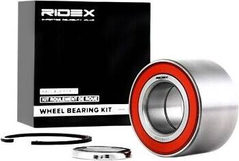 Ridex Wheel Bearing Kit Rear Axle Both Sides