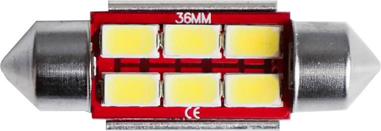 Simoni Racing Pinol 6-LED 36mm Pærer 'Canbus