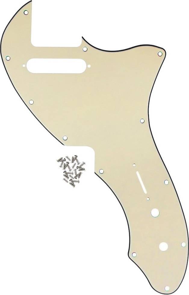 FLEOR 3Ply Cream TL Pickguard Plate