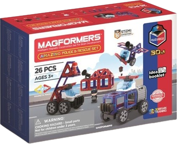 Amazing Police & Rescue Set 26pcs