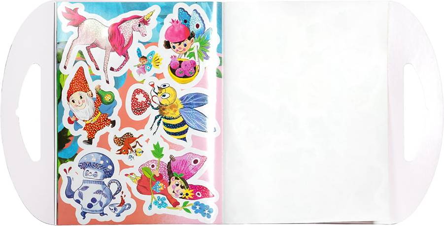 Eeboo Magical Creatures Shiny Sticker Book