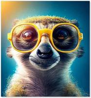 Warren Reed Meerkat With Kitchen Splash Guard