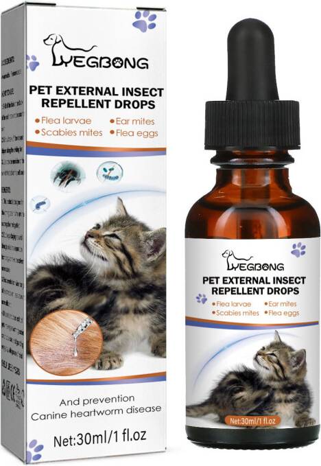 YETP Star 30ml External Insect Repellent Drops Spray To Clean Remove