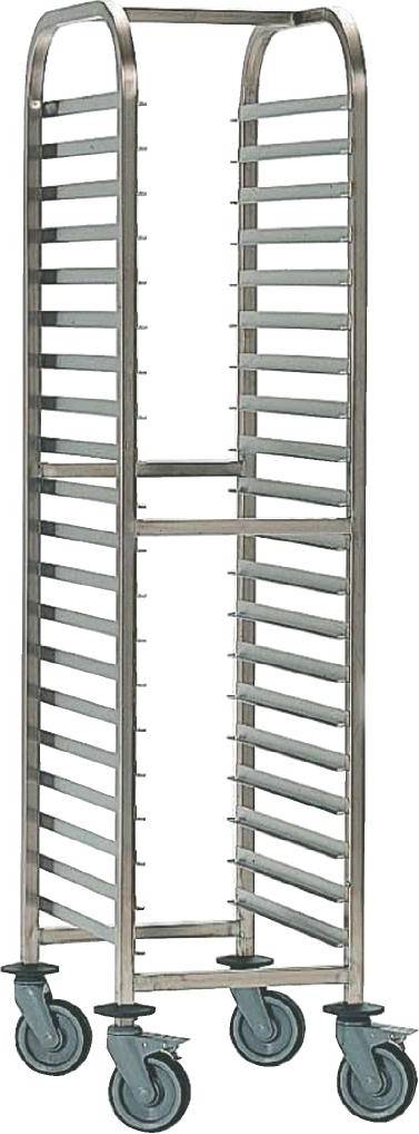 Matfer Bourgeat Full Gastronorm Racking Trolley 15 Kitchen Storage