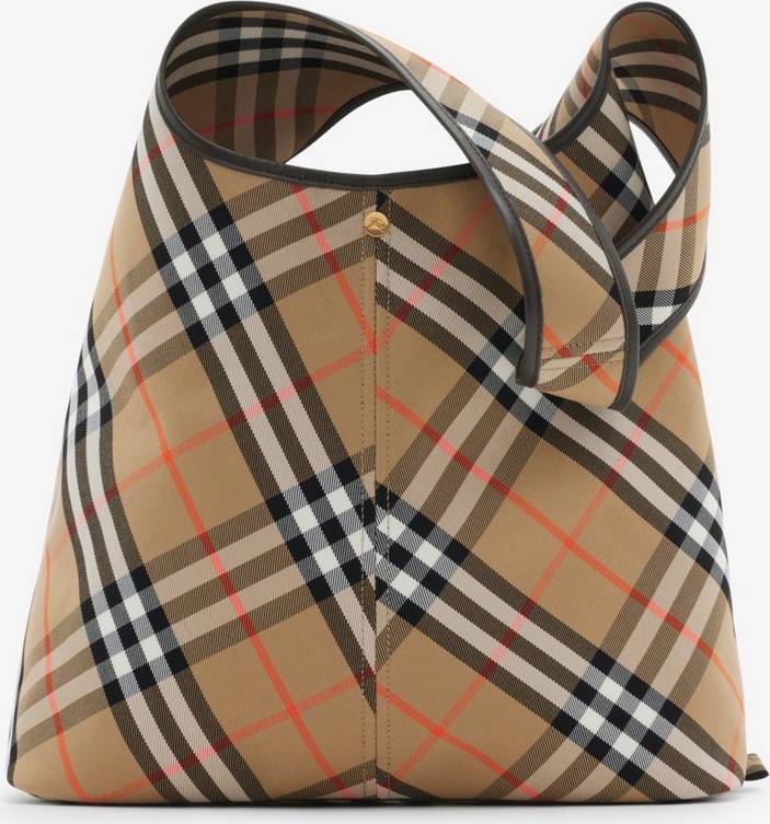 Burberry Rutigt Axelremsväska - Multicolor