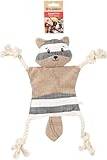 Dog Toy With Rope Beige