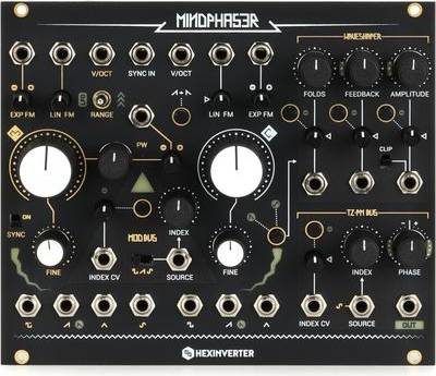 Hexinverter Mindphaser Complex Oscillator Eurorack Module