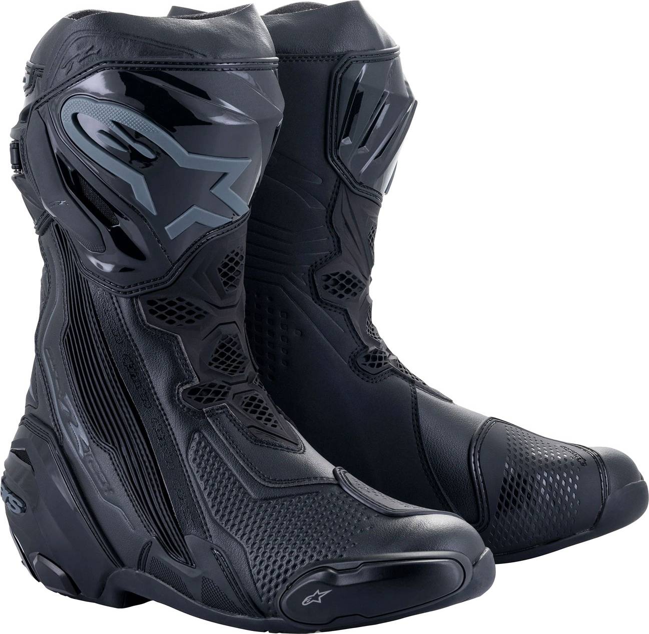 Supertech r Alpinestars Supertech R Racing Boots Black Man, Unisex