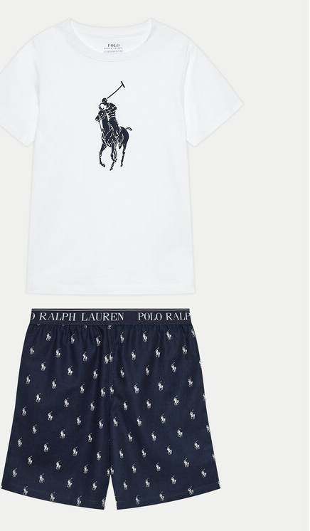 Polo Ralph Lauren 100% Bomuld Pyjamas Set - Navy