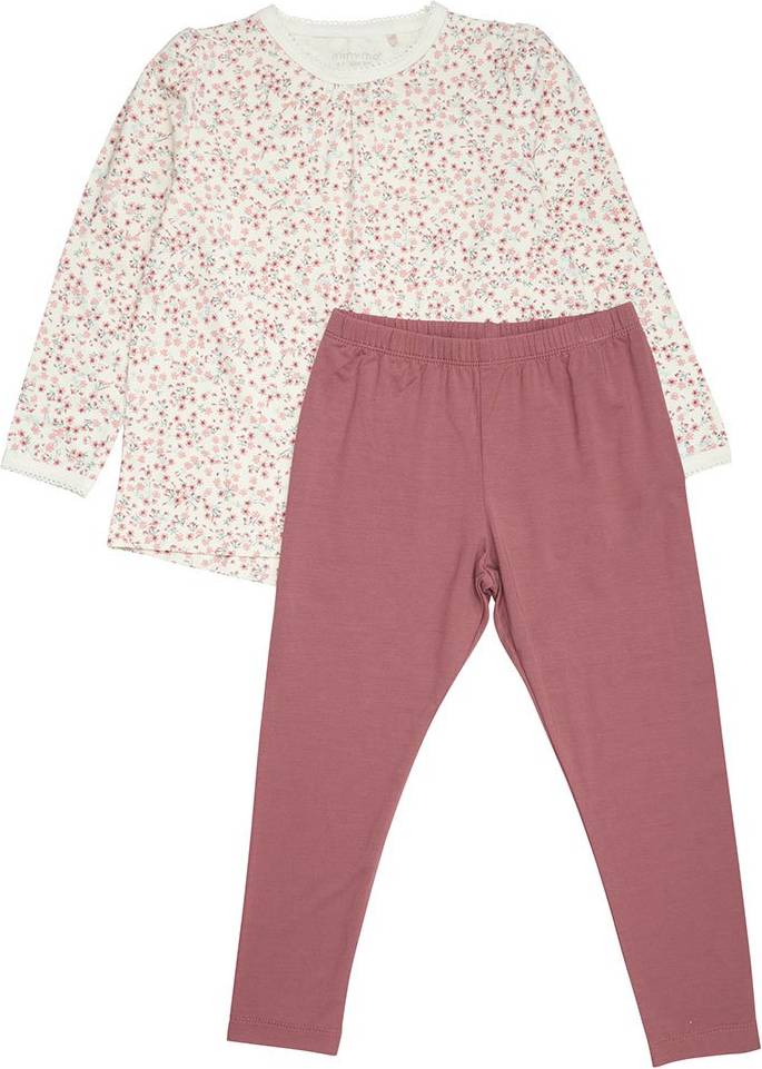 Minymo Kid's Pyjamas Bamboo - Rosa