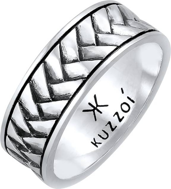 Ring - Sort/Sølv