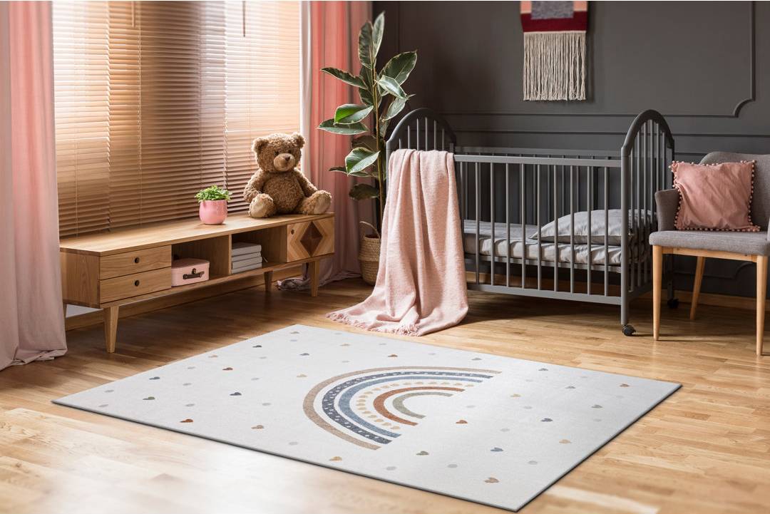Isabelle & Max No Pattern Machine Woven Area Rug