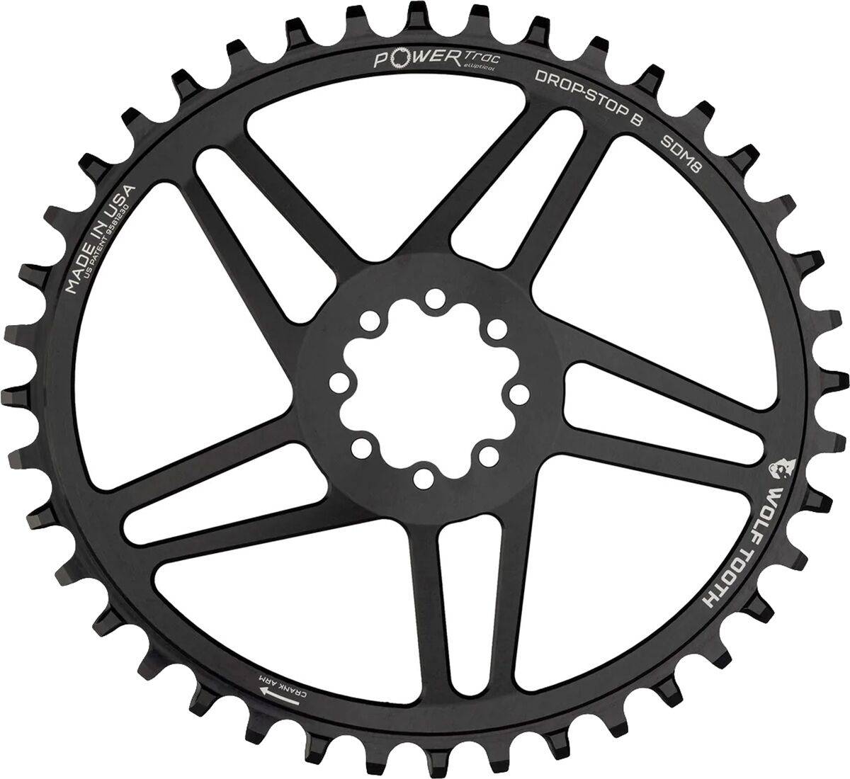 Elliptical bike Wolf Tooth Tooth Components SRAM