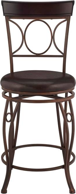 Open box Linon Open Box Circles Seating Stool