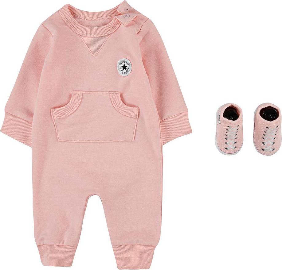 Converse Set - Onesie/Strumpor - Rosa
