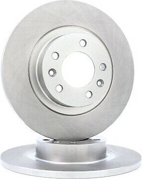 Ridex Brake Disc Rear Axle Uncoated Untreated